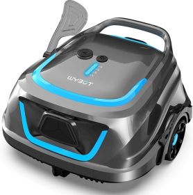 (2024 New) WYBOT A1 Cordless Pool Vacuum with 4 Cleaning Cycles, Double Filters, Robotic Pool Cleaner Last 120 Mins