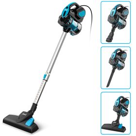 Wired Vacuum Cleaner INSE I5 Handheld Stick Vacuum with18Kpa 600W Powerful Suction Bagless Vacuum for Household Cleaning (Plug Type: EU)