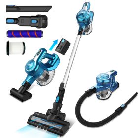 INSE S6X 30Kpa Cordless Vacuum 10-in-1 Lightweight Stick Vacuum Cleaner with 300W Brushless Motor PURPLE,BLUE (Plug Type: us, Color: Blue)