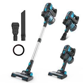 INSE Cordless Vacuum Cleaner, 20KPa Stick Vacuum up to 40min Runtime, 6-in-1 Cordless Vacuum for Hard Floor Carpet Car,V770 (Plug Type: us)