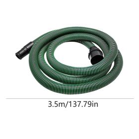 3.5M universal Dust Absorption Pipe Electric Vacuum Cleaner Dust vacuum hose anti-static grinder dust suction hose (Color: 3.5 meters long)