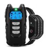 Dog Training Collar; Shock Collar for Dogs with Remote; Rechargeable Dog Shock Collar; 3 Modes Beep Vibration and Shock Waterproof Bark Collar for Sma